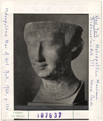 preview New York. Bildhauermodell (Neues Reich). Metropolitan Museum Diasammlung